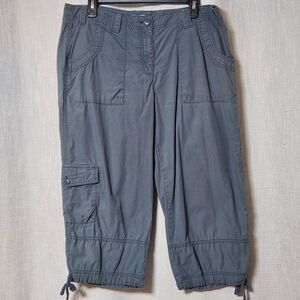 Izod Capri Slate Gray Cotton Size 12